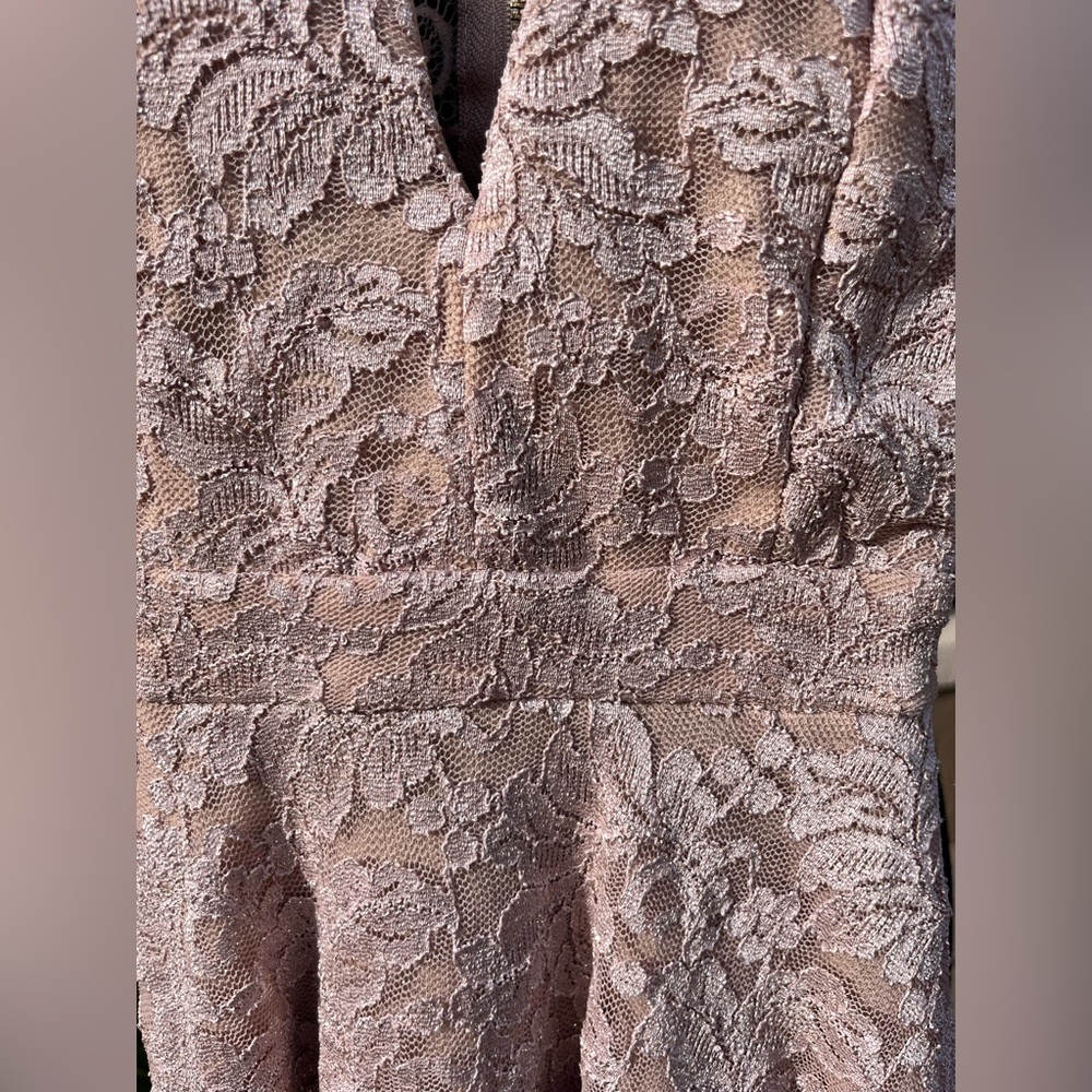 Windsor pink lace dress prom XS - Picture 2 of 4